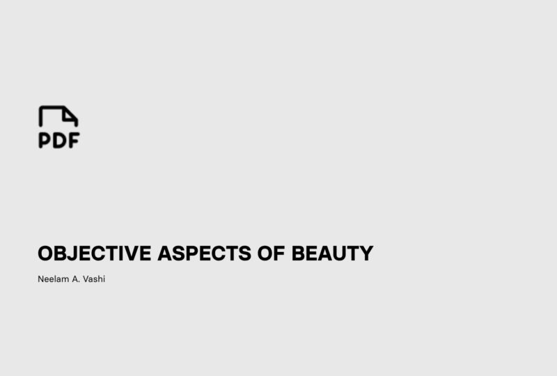 objective aspects of beauty